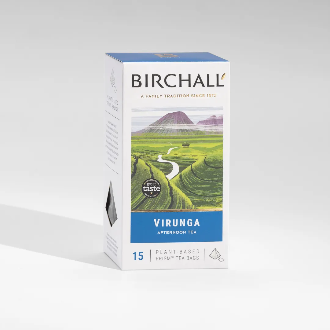 Virunga Afternoon Tea 15 Plant-Based Prism Tea Bags